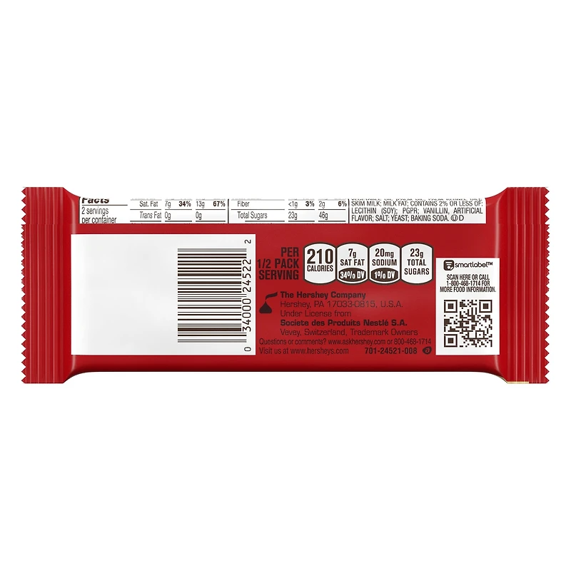 kit kat® big kat® king size candy bar 3oz