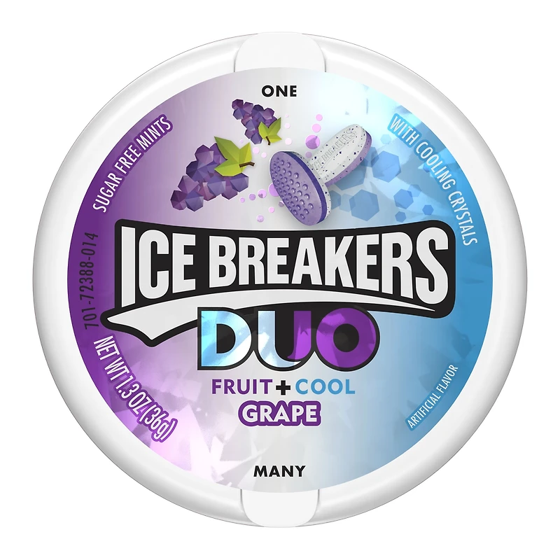 Ice Breakers® Duo Sugar-Free Mints 1.3oz - Grape