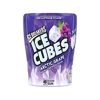 ice breakers® ice cubes sugar free gum - arctic grape 40 pieces