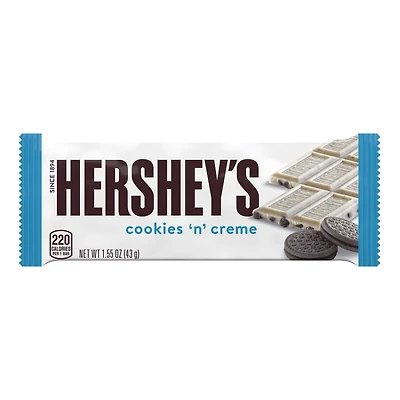 hershey's® cookies 'n' creme candy bar 1.55oz
