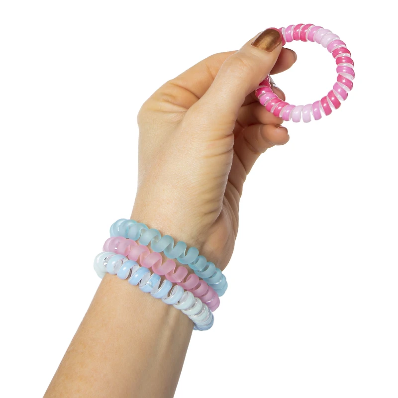 ombre frosted hair coils 4-count