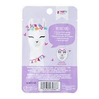 llama print scented sheet face mask 0.7oz