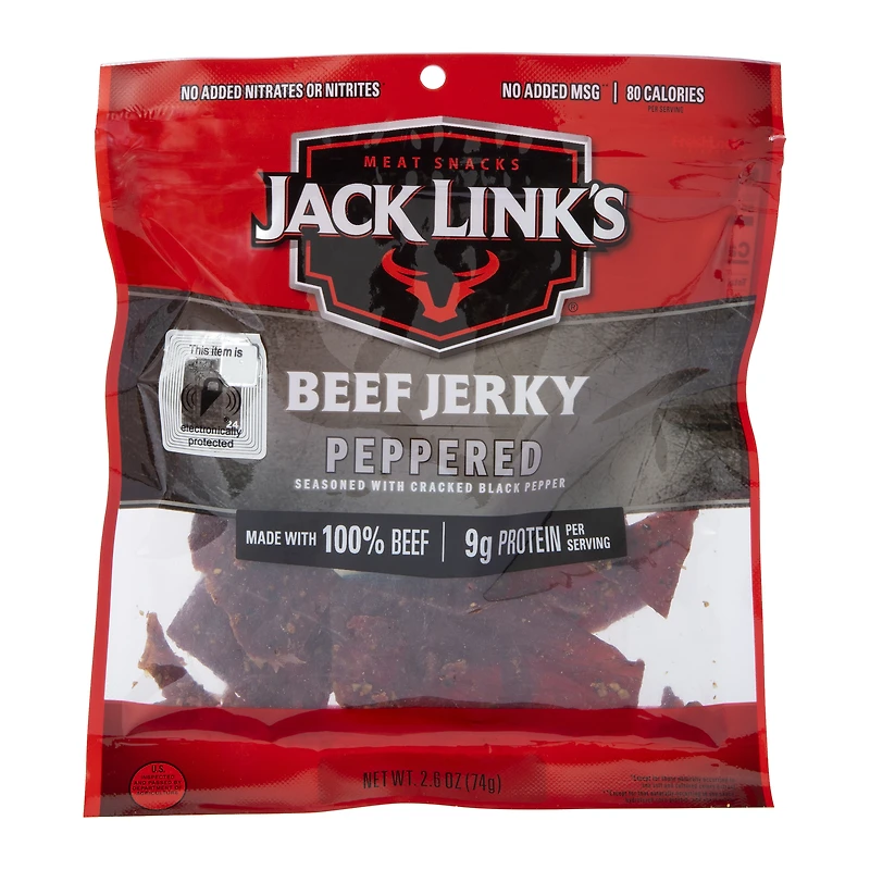jack link's® peppered beef jerky 2.6oz