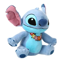 Disney Stitch plush with lei 9.2in