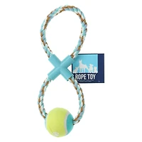 loop ball rope dog toy