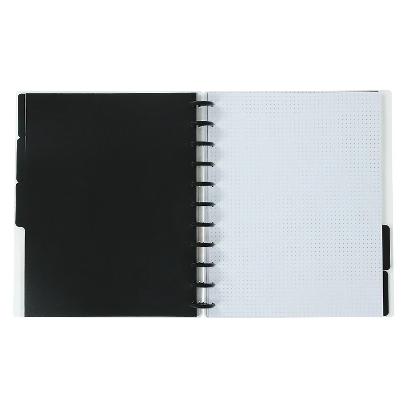 5-subject spiral notebook 11.2in x 9.4in - faces