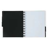 5-subject spiral notebook 11.2in x 9.4in - faces