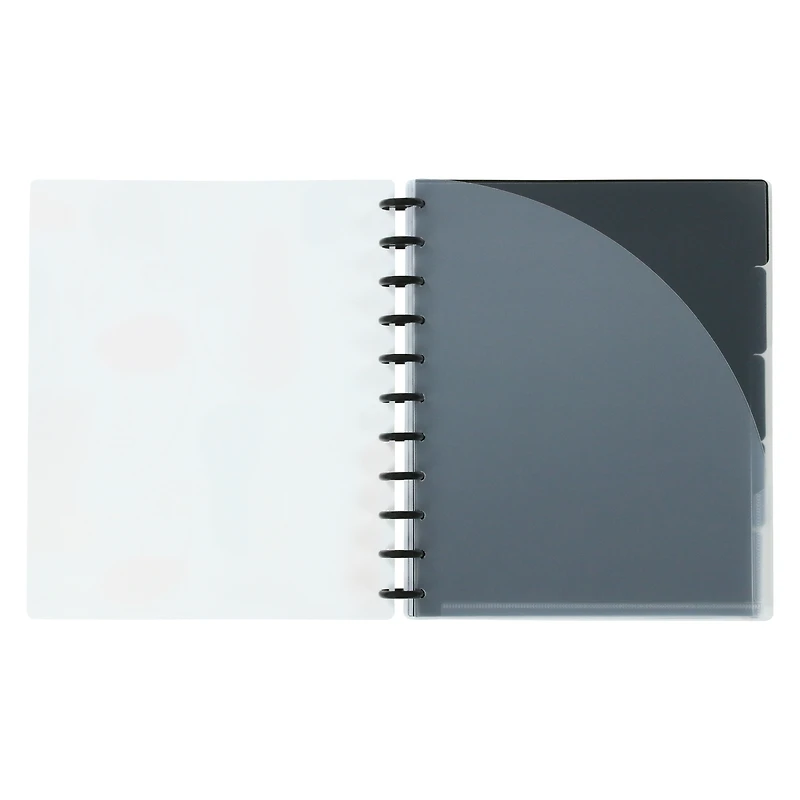 5-subject spiral notebook 11.2in x 9.4in - faces