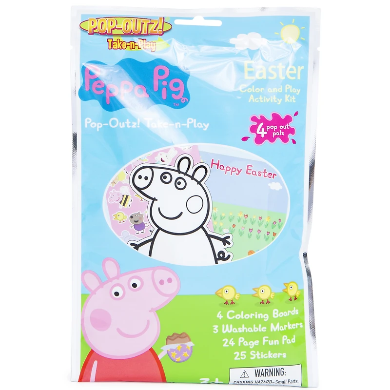 Peppa Pig™ Pop-Outz! Easter Take-N-Play Activity Kit