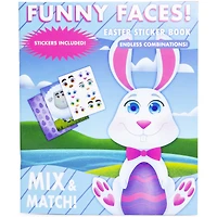 Funny Faces Easter Sticker Book