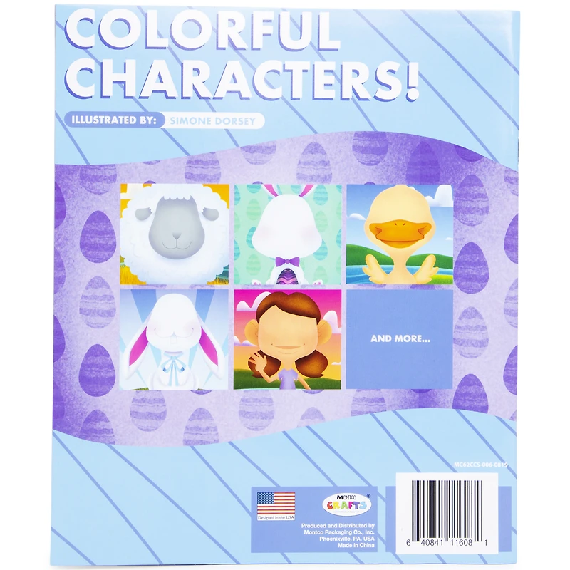 Funny Faces Easter Sticker Book