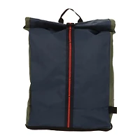 Blue Roll Top Backpack 20.8in