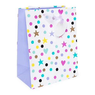 sparkly medium gift bag 7in x 10in