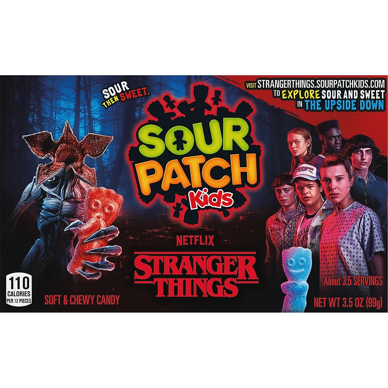 stranger things™ sour patch kids® candy 3.5oz