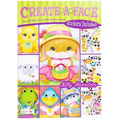 Create-A-Face Easter Sticker Book