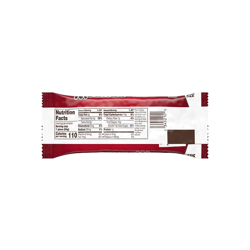 mounds dark chocolate & coconut king size candy bar 3.5oz