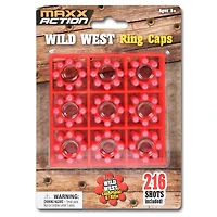 maxx action wild west ring caps 216-count