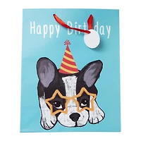 large dog birthday gift bag 10in x 12in