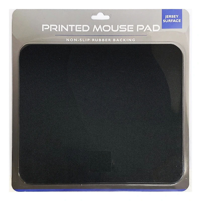 black mouse pad 10.8in x 9.2in