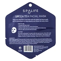 detox green tea facial sheet mask