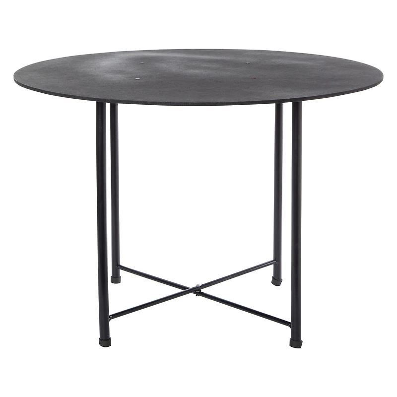 black low rise table 23.75in x 16in