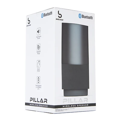 pillar metallic home bluetooth® speaker