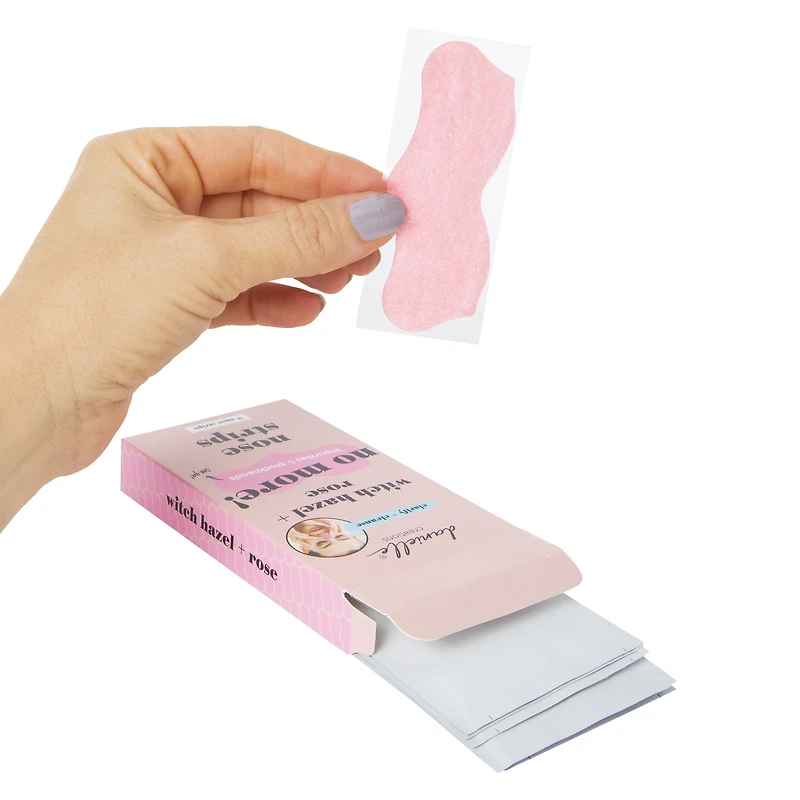 danielle creations® witch hazel & rose nose strips 8-pack