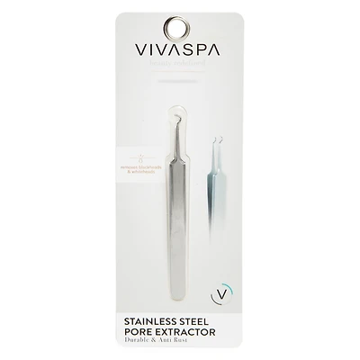 stainless steel pore extractor