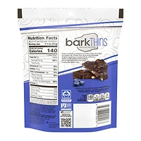 bark thins® dark chocolate blueberry & quinoa 4.7oz