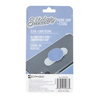 slider collapsible grip & stand for smartphones