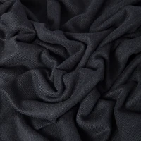 juniors black flowy cropped long-sleeve tee