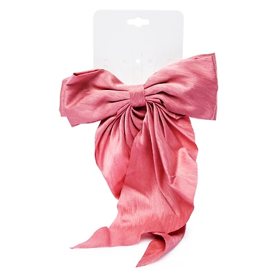 clip-on hair bow