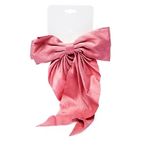 clip-on hair bow