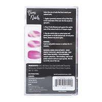 fake nails, nails set, press on cheap faux affordable manicure, pastel stiletto