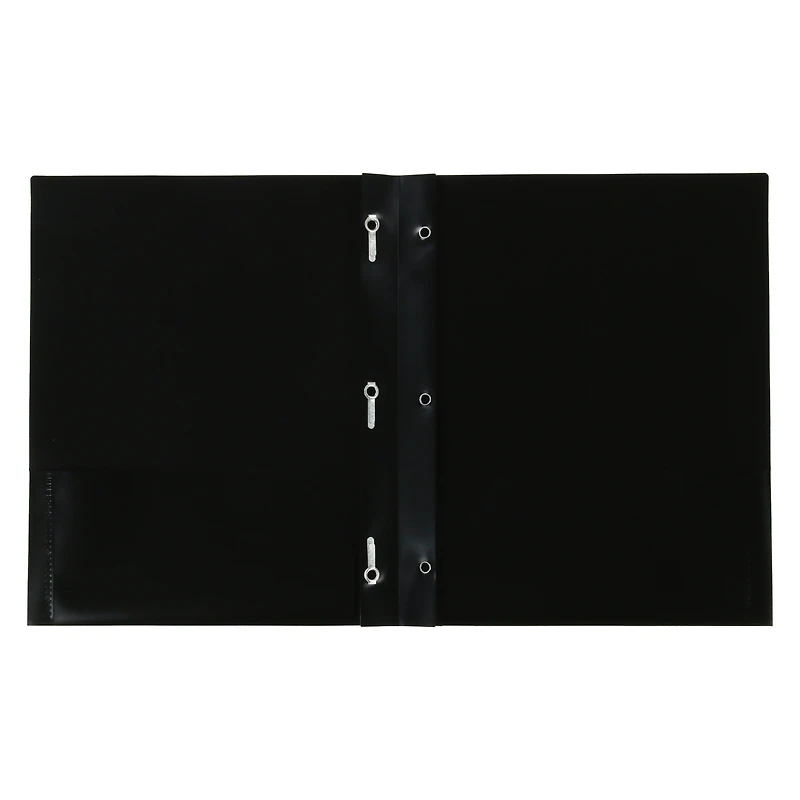 Solid 2-Pocket 3-Prong Portfolio Folder