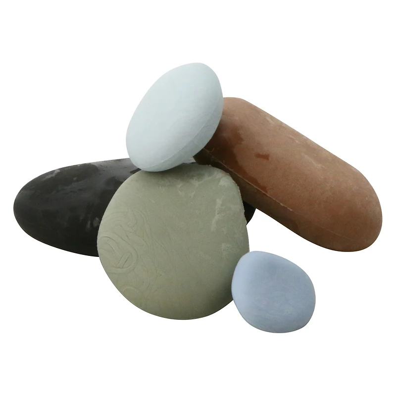 rock erasers 5-count