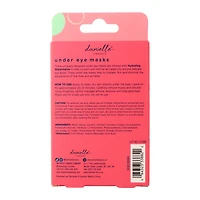 hydrogel under-eye masks, hydrating watermelon