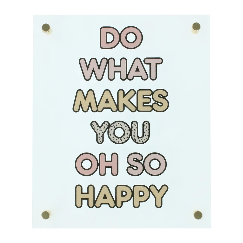 lightning bolt acrylic wall art 10in x 12in