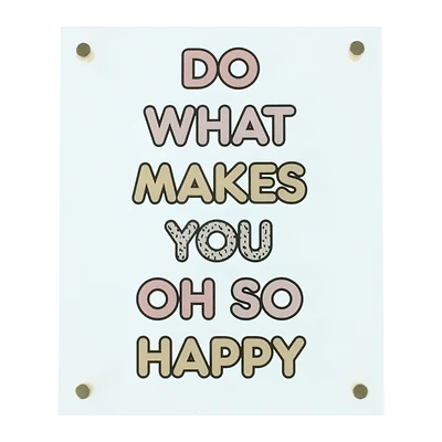 lightning bolt acrylic wall art 10in x 12in