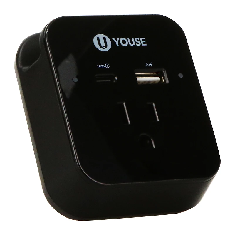 USB-A & USB-C wall plate charger 3.1 amp