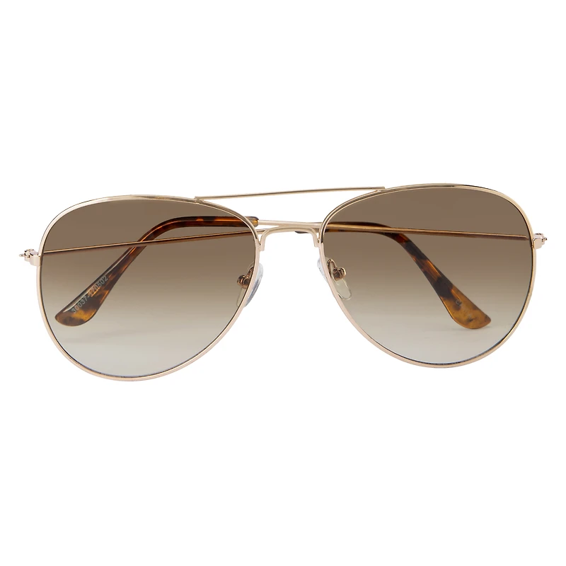 gold aviator sunglasses