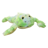 pastel tie dye sea life stuffed animal