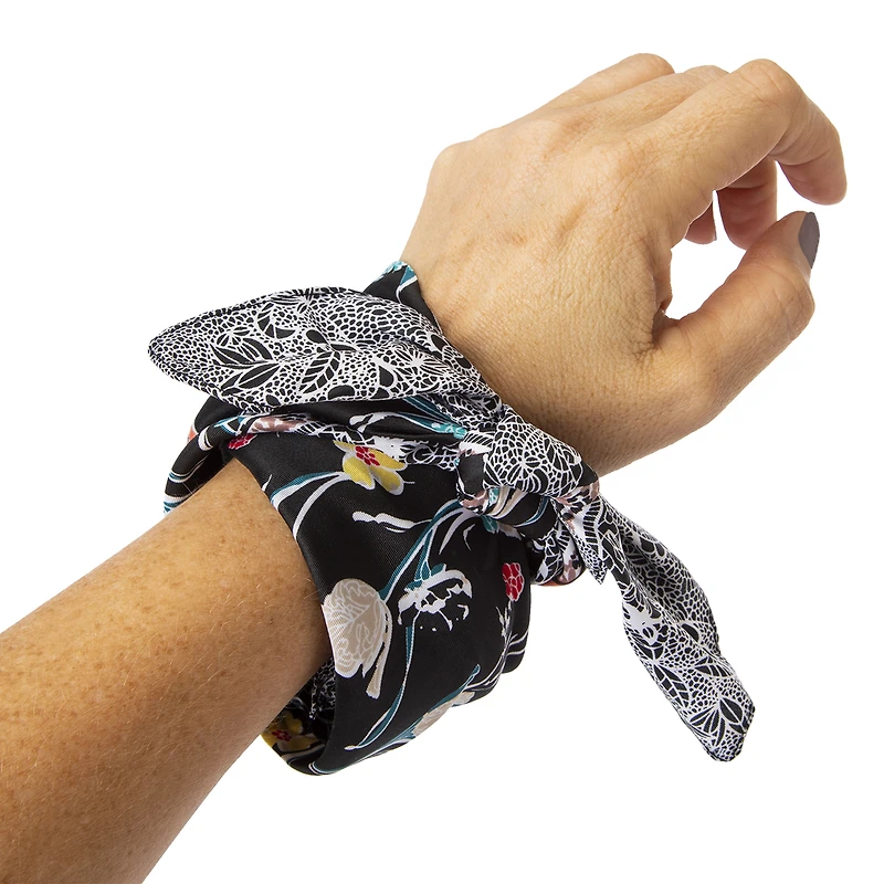 floral multi-wear headwrap