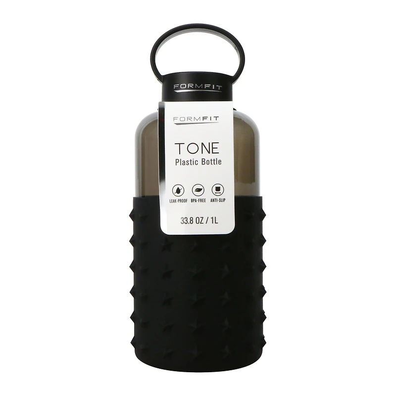 Form Fit BPA-Free Spiked Water Bottle 33.8oz