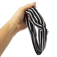 ribbed stripe headwrap