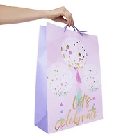 celebrate pastel jumbo gift bag 17.75in x 12.75in