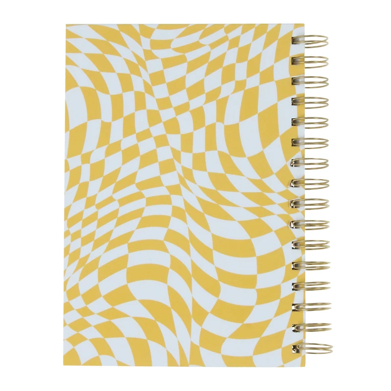 squishy happy face spiral journal 6.5in x 8.26in