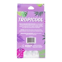 tropicool press-on nails 18-piece set