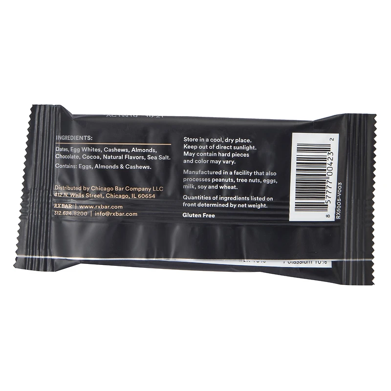 rxbar® chocolate sea salt protein bar 1.83oz