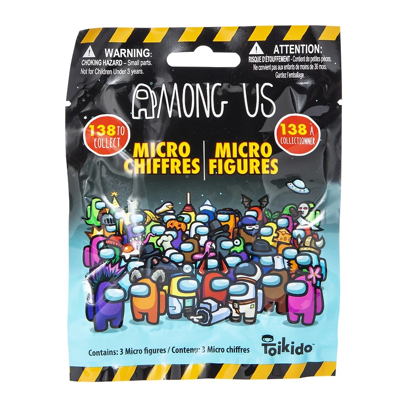 among us™ micro figures 3-count blind bag